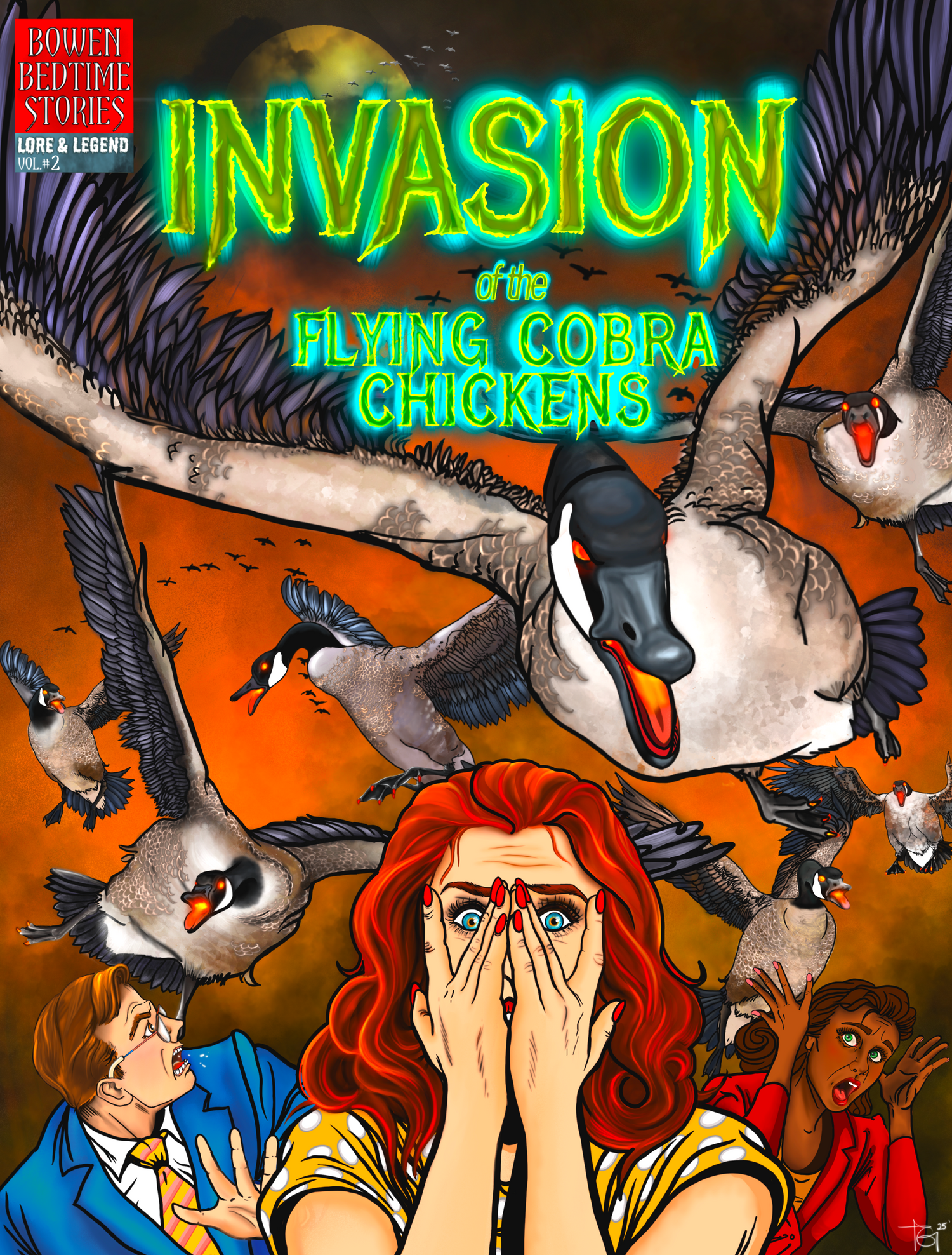 Invasion of the Flying Cobra Chickens